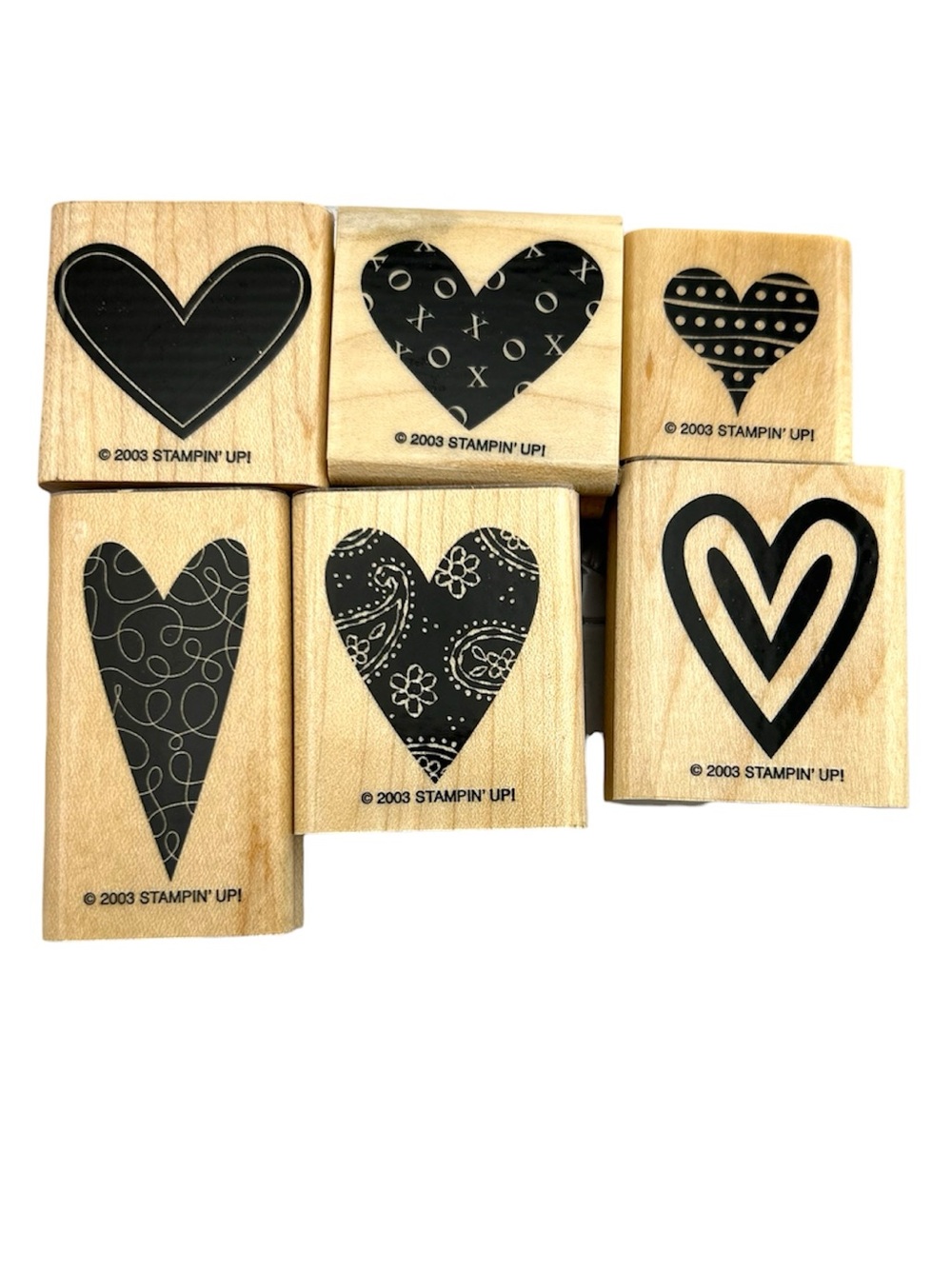 🍒 Stampin’Up! 🍒 “Happy Hearts” Stamp set.